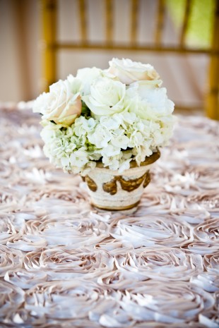 blush wedding linen, vintage wedding, romantic wedding, hand painted vase